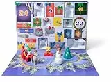 Spin Master PAW Patrol Adventskalender 2024 – 24 Spielzeug-Überraschungen für eine fantasievolle Winterwelt, 7 Welpenfiguren, Tierfiguren und Zubehör, ab 3 Jahren