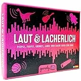 Laut & Lächerlich: Das urkomische Partyspiel der lächerlichen Laute, in Taschengröße | Das familienfreundliche Kartenspiel, das die ganze Familie zum Lachen bringt.