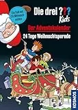 Die drei ??? Kids, Der Adventskalender: 24 Tage Weihnachtsparade. Extra: Stickerbogen