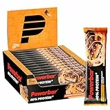 Powerbar - 40% Protein+Crisp - Caramel Peanut Butter - 12x40g - High Protein Riegel - zuckerarm