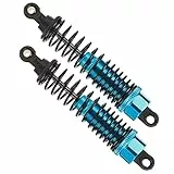 Absorber Stoßdämpfer, 2 Stück Metall Rc Stoßdämpfer Rc Auto Ersatzteile Zubehör Passend Für 1:10 Rc Auto Blau(100Mm) Reely New 1 Ersatzteile