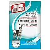 simple solution, Einwegwindel, 12 Stück Größe M