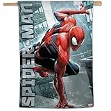 WinCraft Vertikale Flagge, 71,1 x 101,6 cm, Spiderman, Marvel Spiderman