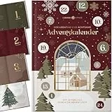 Lebenskompass® Adventskalender Buch mit 24 Türchen - Achtsames Adventsbuch zum Genießen der Vorweihnachtszeit - Geschenk für Erwachsene - mit tollen Rezepten, Ausmalseiten, DIY Anleitungen und mehr
