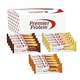 Premier Protein - Protein Bar Deluxe 40% - Multiflavourbox - 15x50g - Low sugar - Low Carb - palmölfrei