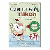 Adventskalender 2025 Männer fürs Klo mit Kniffligen Rätseln und Humorvollen Sprüchen - Rätsel knacken beim Kacken mit 24 Tagen voller Spaß auf dem Thron - Witziges Geschenk