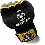 Beast Gear Pro Boxen Innenhandschuhe - Hochwertige Gel Box-Handschuhe für Kampfsport, MMA und Martial Arts - Medium
