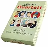 Inkognito Loriot Quartett „Menschen, die Man Nicht vergisst“ für 2-4 Spieler, 32 Karten 9,5 x 6 x 1,3 cm • 66082 ''Loriot Quartett'' • Games • Kartenspiele