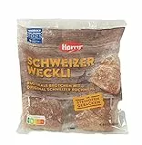 Harry Brot Schweizer Weckli 4 Brötchen = 280 g Rustikales Brötchen mit Orginal Schweizer Ruchmehl zum Fertigbacken