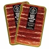 2x150g Iberico Schinken Reserva Cebo de Campo | +24 Monate gereift | Freilandhaltung | in Scheiben geschnitten | lagenweise durch Folie getrennt