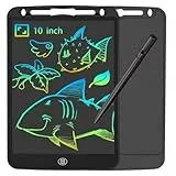 JOEAIS LCD Schreibtablett 10 Zoll, Tragbarer Elektronischer Zeichenblock zum Lernen, Kritzeln und Notieren, Weihnachts- und Geburtstagsspielzeug Geschenke für Jungen und Mädchen (Schwarz)