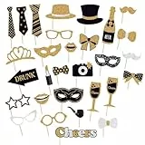 Party Fotoautomat Requisiten Selfie Requisiten Party Foto Booth Requisiten Dekoration Lustige Fotoautomat Requisiten Photo Booth Props Dekoration Accessoires Geburtstag Party Photo Booth Props 30Stück