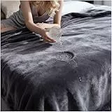 Wasserdichte Decke（215*230cm）Bedding Aid Waterproof Blanket,Liebesdecke wasserdicht,Love Blanket,Wasserabweisende Decke,Decke wasserdicht,Couch from Pee & Spills from Adults,Sofa Protection