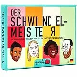 Gamely Der Schwindelmeister: Das witzige Partyspiel mit Mini-Gesten & Bluff – im Taschenformat. Perfekt für Erwachsene, Teenies & Familien! (erste Ausgabe)