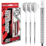 RED DRAGON Darts - Javelin Original Tungsten Darts | Profi Steeldarts mit Metallspitze, Flights & Shafts | Erhältlich in 20g, 22g, 24g, 26g | Präzise, langlebig & perfekt ausbalanciert.