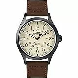 Timex Men's Expedition Scout 40mm Leather Strap Watch