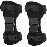 Klettern Knie Booster,Kniebandage,Booster Feder KniestüTze StüTze FüR Bergsteigen Hocken Wandern Sports(1Paar),4spring
