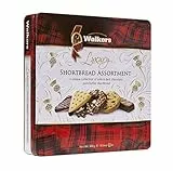 Walker's Shortbread Luxus-Milch- und dunkle Schokoladendose, traditionelles schottisches Rezept für reine Butter, 300 g