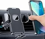 CINDRO Autolüfter-Handyhalter, militärischer Hakenclip, Mobiltelefonständer, für dicke Gehäuse geeignet, für Smartphones, iPhones, Kfz-Halterungen, Universal