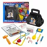 Mattel JGF12 - Fisher-Price - 80. Jubiläum - Retro-Arzttasche mit Zubehör