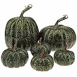 Kepfire 6 Pcs Gefälscht Halloween Kürbis Simulation Riss Künstlich Der Herbst Herbst Küche Gemüse Requisiten Party Tisch Dekoration