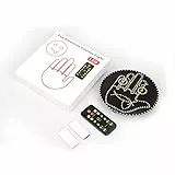 HENGBIRD Auto Finger Licht Led Hand Auto mit Fernbedienung,2 In 1 Ausdruck Finger Lechten Lustiges Licht für Autos Coole Gadgets Lkw ZubehöR Innenraum Fenster ZubehöR(Orange)