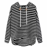 Uwdiohq Hoodie Damen Oversize Mit Aufdruck Hip Hop Kapuzenpullover Vintage Sweatshirt Pullover Sweatjacke S Blau Hoody Reissverschluss 90Er Hoodie+Damen+Oversize Rollkragenpullover Braun Silber
