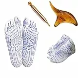 Reflexzonenmassage Socken - Fußmassagegerät, Akupressur-Socken, Größe 40-46
