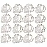 Agwuoetr 16Stck Elastische Perle HandgelenkbäNder Corsage ZubehöR Hochzeit Handgelenk DIY für Hochzeit Strandparty