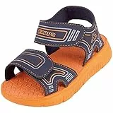 Kappa Unisex Kinder Kaleo K Sandale,Navy/Orange,30 EU