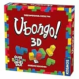 Thames & Kosmos - Ubongo! 3D - Level: Intermediate - Unique Puzzle Game - 1-4 Players - Puzzle Solving Strategy Board Games for Adults & Kids, Ages 5+, 694258