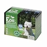 Croci Eco Hundewindel – Windeln für männliche Hunde – Hundeunterhosen zum Pinkeln – biologisch abbaubar, geruchshemmend, Einweg-Hundewindeln, 12 Stück, Größe M, 32–44 cm