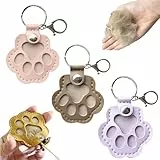 Frundoo Hundehaar-Sammler, 3 Pcs Schlüsselanhänger für Tierhaare, Tierhaar Erinnerung, Schlüsselanhänger zum Sammeln von Katzen-und Hundehaaren, Tierhaar Aufbewahrungstasche für Haustierliebhaber