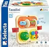 Selecta 62014 Tavolini, Motorikspielzeug aus Holz, 14 cm