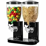 YuLiMirich Cereal Dispenser 2L, Luftdichter Müslispender für die Organisation des Küchenvorratsraums, Müslispender 2er Set Luftdichte Behälter für Müsli, Reis, Körner, Süßigkeiten, Kaffebohnen