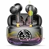 Bluetooth Kopfhörer, 2025 Kopfhörer Kabellos Bluetooth 5.4 In Ear Kopfhörer mit 4 ENC Noise Cancelling Mikrofon Earbuds, 48H Spielzeit, HiFi Stereo, IP7 Wasserdicht Ohrhörer für Yoga/Reisen/Arbeit Neu