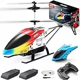 4DRC M5 Hubschrauber Ferngesteuert für Einsteiger,Indoor RC Helikopter Spielzeug mit LED-Beleuchtung,2,4GH 3,5Ch RC Heli mit Gyro Schwebefunktion,Spielzeug Geschenk für Jungen Mädchen