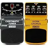 Behringer CHROMATIC TUNER TU300 Ultimatives Stimmgerät für Gitarre/Bass