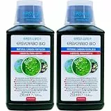 Easy Life EasyCarbo Bio 2er Pack – 2X 250 ml Kohlenstoffdünger für Aquarienpflanzen, fördert gesundes Pflanzenwachstum, einfache Dosierung, hochwirksame Pflege für sattes Grün