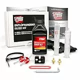 TB Entlüftungskit für SRAM/Avid hydraulische Scheibenbremsen - Service Kit inkl. DOT 5.1 Bremsflüssigkeit - Bleed Kit für Bremsen wie Avid Elixir SRAM Code etc.