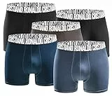 CR7 - 5er Pack Boxershorts Trunk Herren - by Cristiano Ronaldo - Black-Grey-Mix - Gr. M