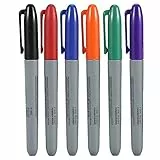 TOPINCN 6 Teile/satz Tattoo Filzstift, Tattoo Kennzeichnung Scribe Pen Chirurgische Haut Marker Stift Scribe Werkzeug für Make-Up Persönliche Zubehör MEHRWEG VERPACKUNG