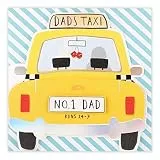 Clintons: Vatertagskarte Dad's Taxi Vatertagskarte Papa 159 x 159, mehrfarbig, 1165731
