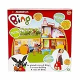 Giochi Preziosi Bing Playset La Grande Casa di Bing mit 2 Figuren mit 3 Zimmern und viel Zubehör für Kinder ab 18 Monaten, BNG36100, Mehrfarbig