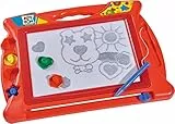 Simba 106334024 - Art und Fun Magische Zeichentafel, 4 Stempel, Magnetstift, 40x29cm, ab 3 Jahre