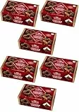 Lambertz Schokoladen Lebkuchen Zartbitter 6 x 500 gr. Herzen Sterne Brezeln