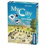 Thames & Kosmos My City Roll & Build – Entscheidungsspiel – Familienspiele für Spieleabend – Brettspiele für Erwachsene und Kinder – für 1 bis 6 Spieler – ab 10 Jahren – Gold