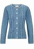 Stockerpoint Strickjacke Mabella I Größe 32-48 I Damen Jacke in elegantem Design mit Zopfmuster & Perlmuttknöpfen I Bequem & warm I Perfekt für Trachten & Festlichkeiten