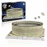Ravensburger 3D Puzzle Iconics: 12008034 Kolosseum Rom - mit Licht - EIN Wahrzeichen des antiken Rom als detailgetreues und beleuchtetes Modell