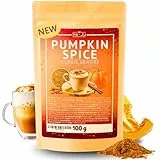 He-Ju Pumpkin Spice Latte Gewürz 100g, Kürbis Gewürzmischung mit Ceylon-Zimt & Kokosblütenzucker. vegan & glutenfrei, für Kaffee, Latte, Pumpkin Pie, Kürbissuppe & Kuchen